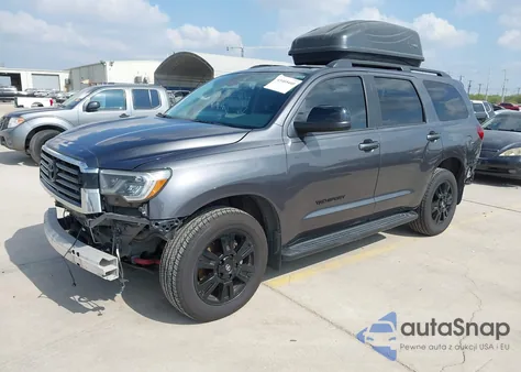 2021 Toyota Sequoia Trd Sport из США, поврежденный, VIN 5TDCY5B17MS185725
